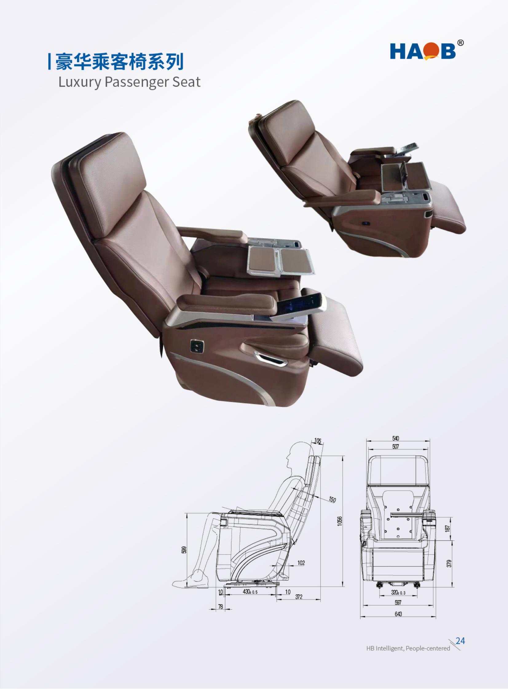豪華乘客椅
